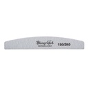 Bling Girl Grey Half Moon Double Sided Nail File [3997]