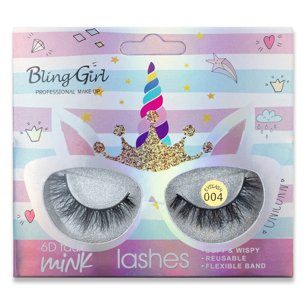 Bling Girl 6D Faux Mink Lashes [4252]