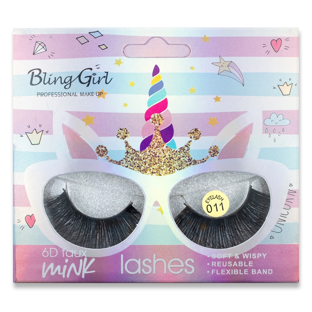 Bling Girl 6D Faux Mink Lashes [4252]