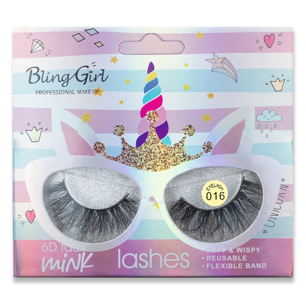 Bling Girl 6D Faux Mink Lashes [4252]