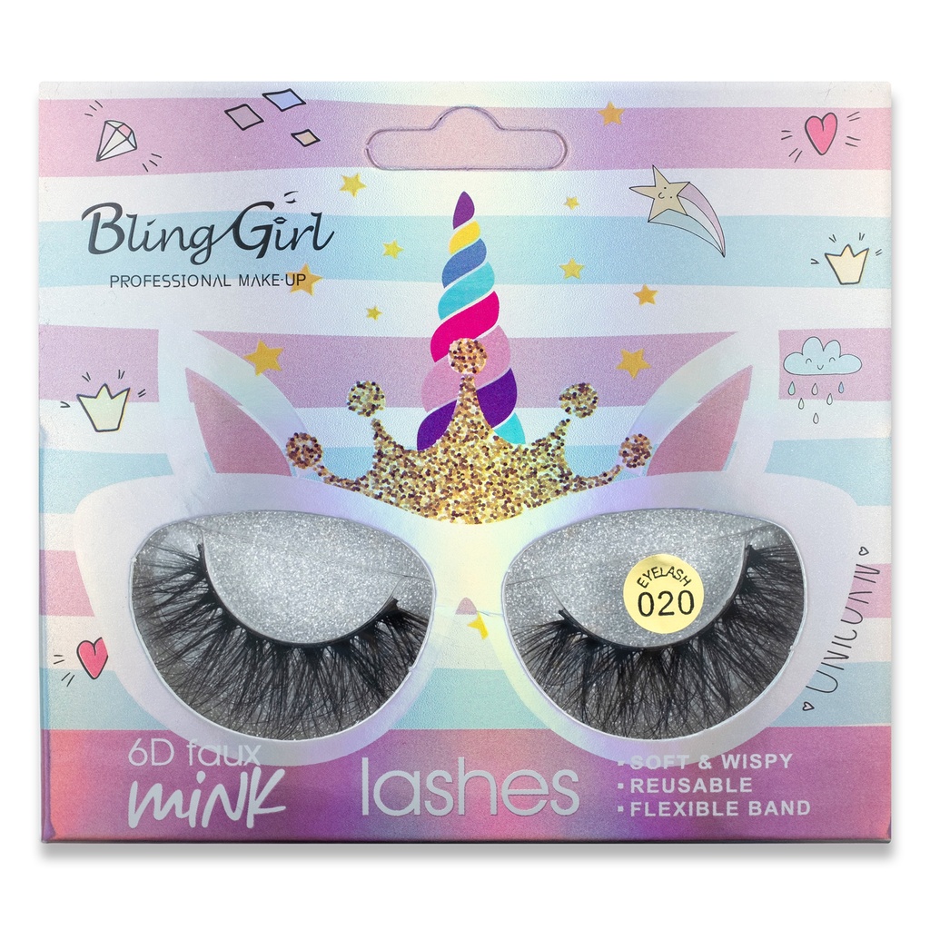 Bling Girl 6D Faux Mink Lashes [4252]