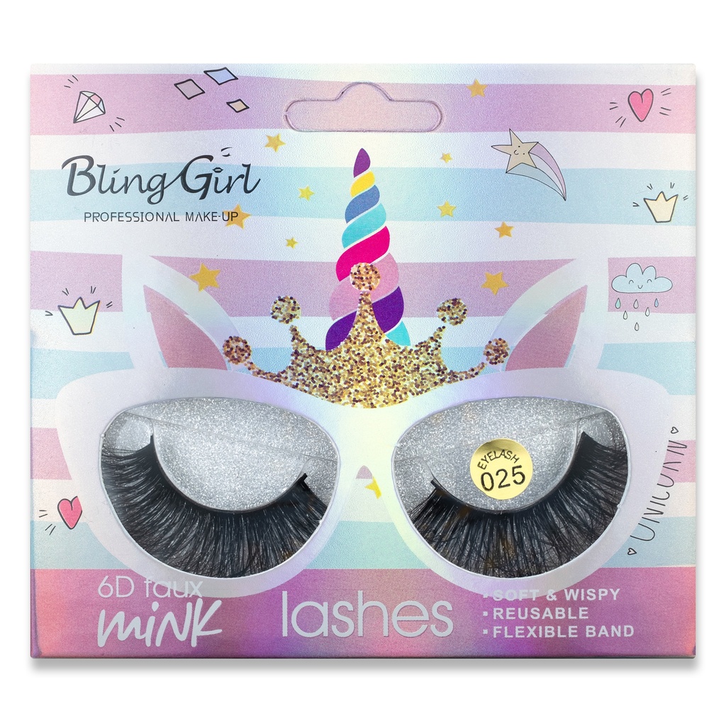 Bling Girl 6D Faux Mink Lashes [4252]