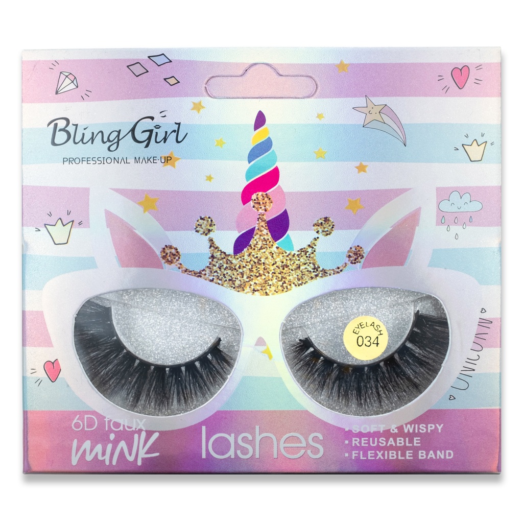 Bling Girl 6D Faux Mink Lashes [4252]