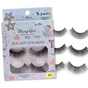 Bling Girl 4D Real Soft Eyelashes 3 Pairs [2844]