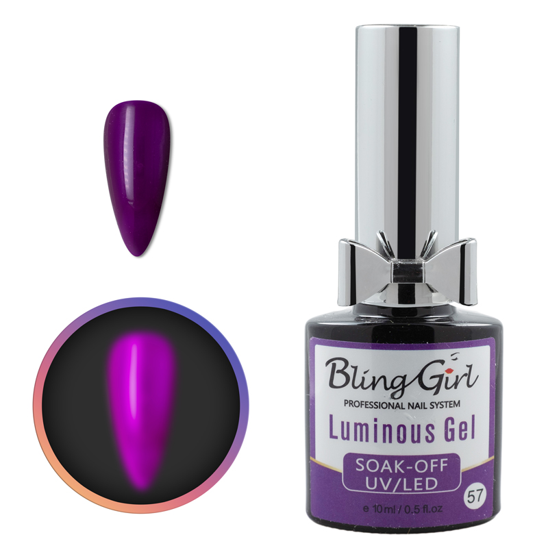 Bling Girl Luminous Gel Soak Off UV/LED [2909]