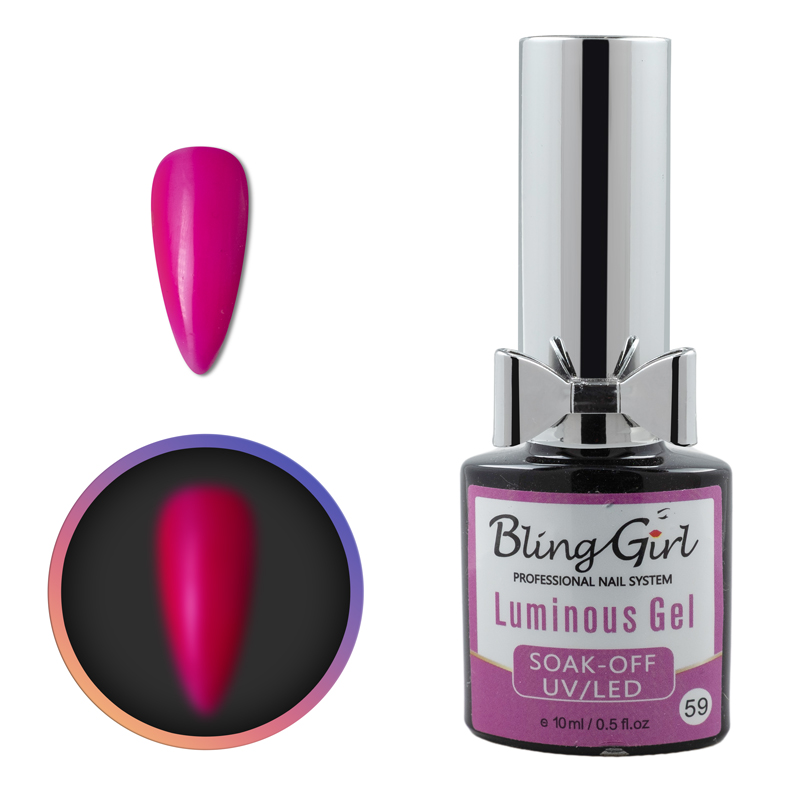 Bling Girl Luminous Gel Soak Off UV/LED [2909]
