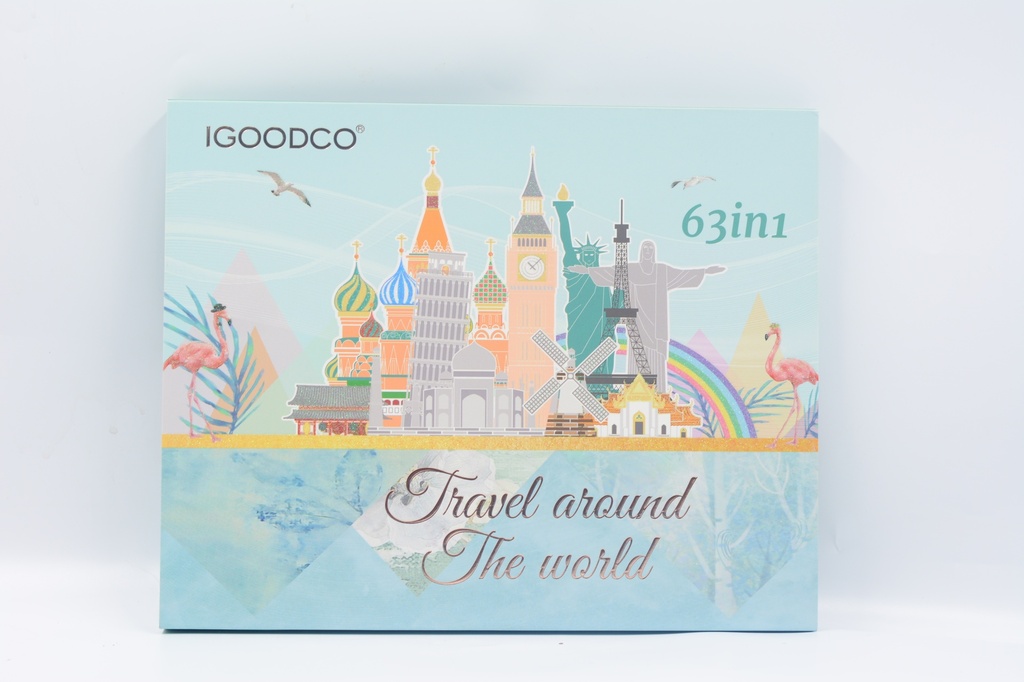 IGOODCO 63-IN-1 Travel around The World Eyeshadow [3641]