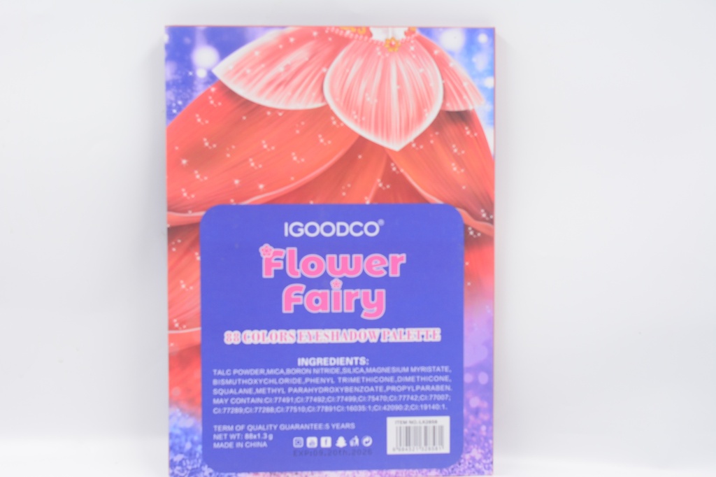 IGOODGO Flower Fairy 88 Colours Eyeshadow Palette [3668]