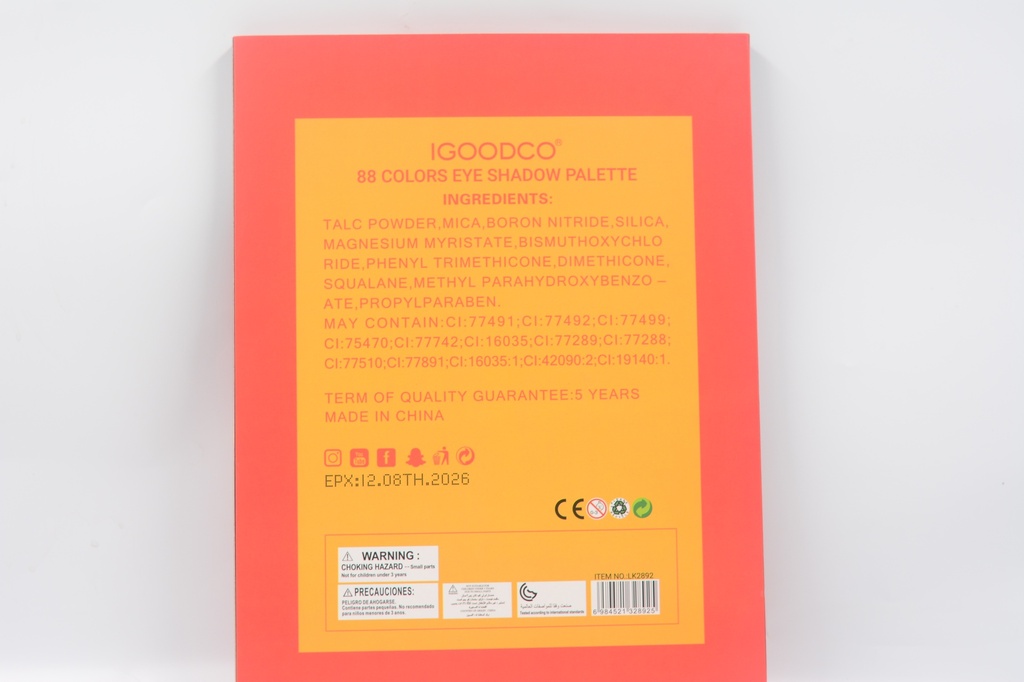 IGOODCO 88 Colours Eyeshadow Palette [3685]