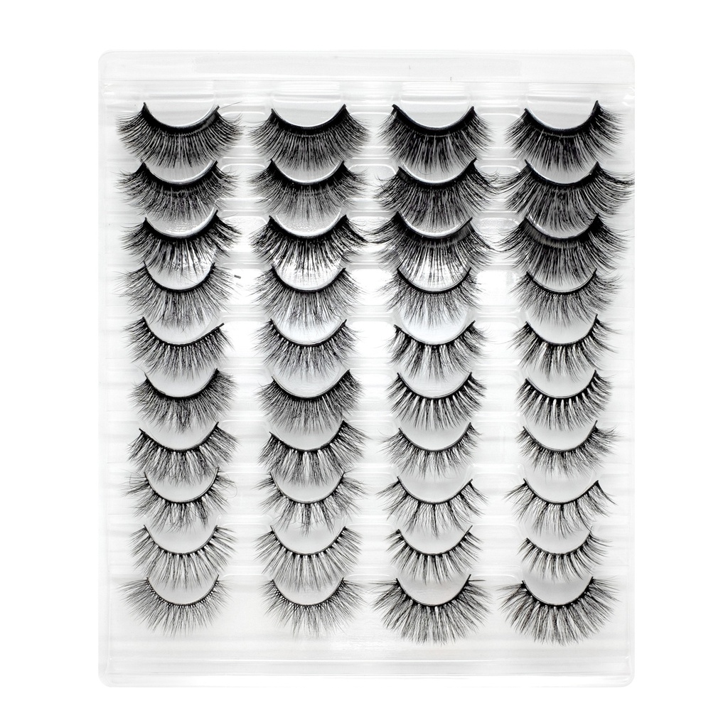 Bling Girl 8D 20 Pairs Fluffy Lashes [3748]