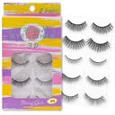 Bling Girl 3D Natural Eyelashes 5 Pairs [7438]