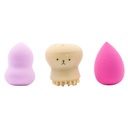 Bling Girl 2 Piece Beauty Sponge Set With Sponge Cleaner [7822]