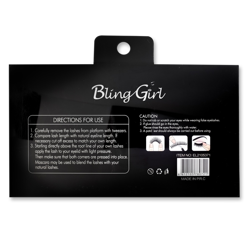 Bling Girl Lash Book Eyelash Combo [7847]