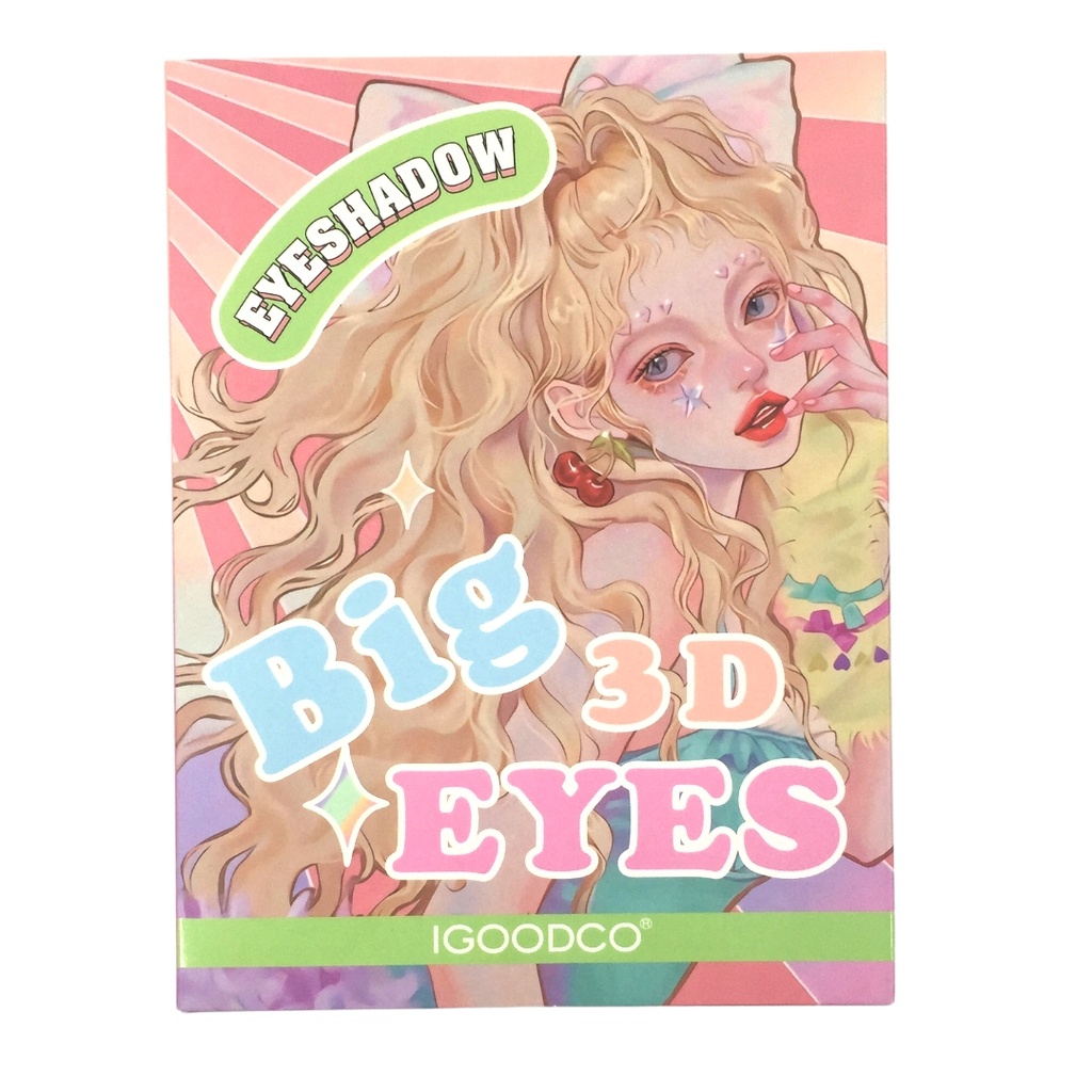 IGOODCO Big 3D Eyes 70 Colour Eyeshadow Palette [ S23FP84 ]