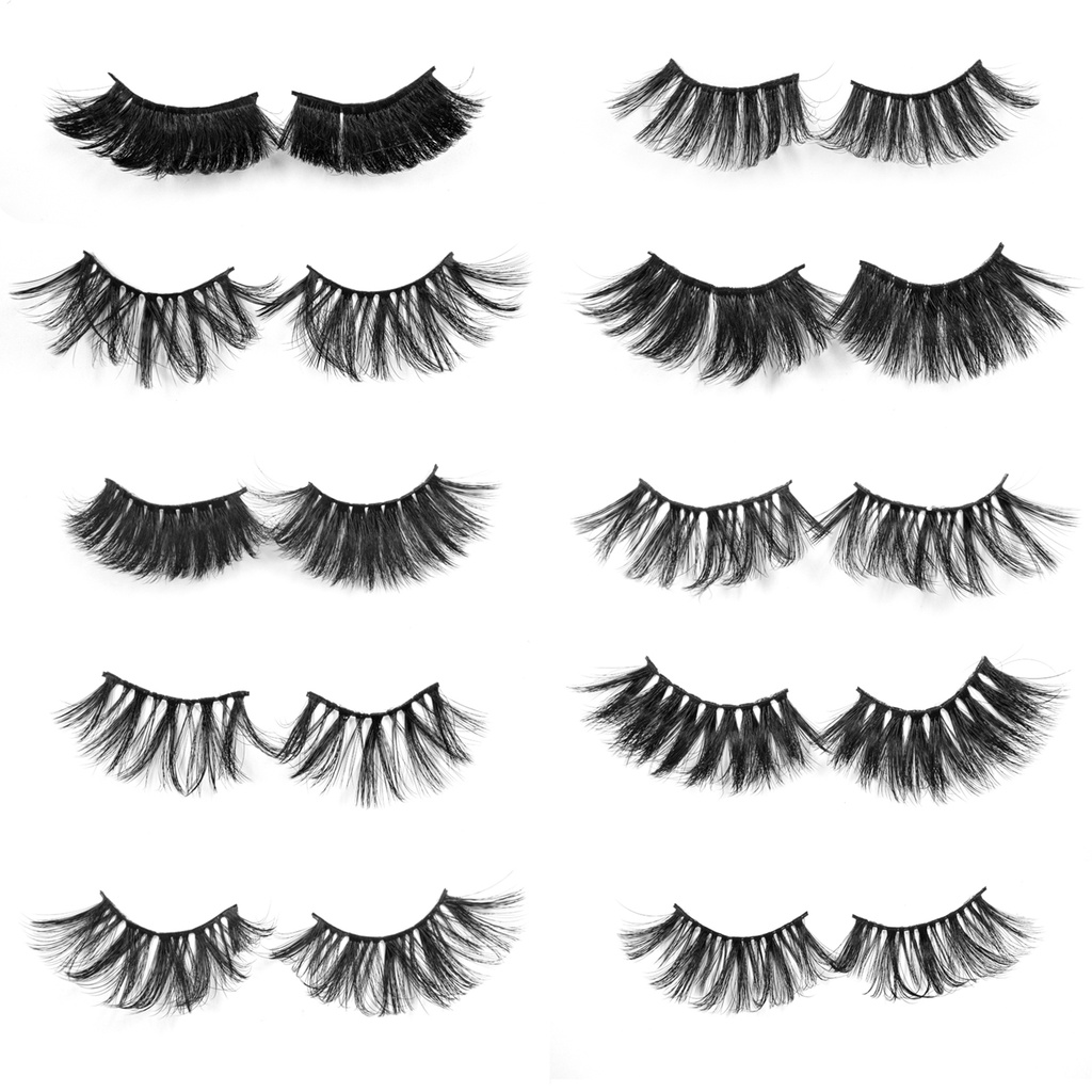 Bling Girl 8D Dramatic Bouche Mink Lashes [5930]