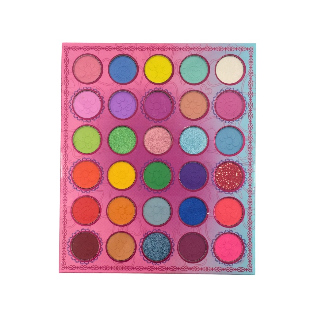 Kevin &amp; Coco Blue Vogue 102 Colour Eyeshadow Palette [ S23FP88 ]