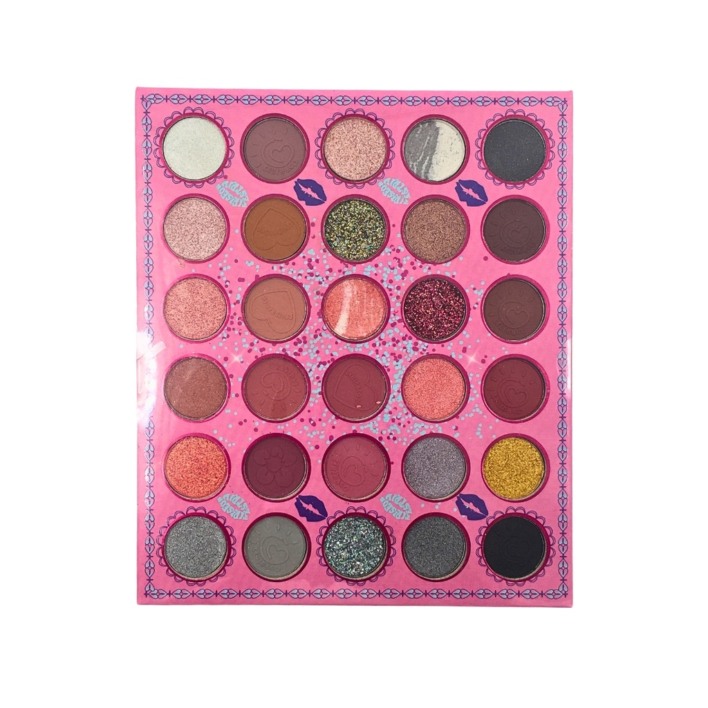 Kevin &amp; Coco Blue Vogue 102 Colour Eyeshadow Palette [ S23FP88 ]