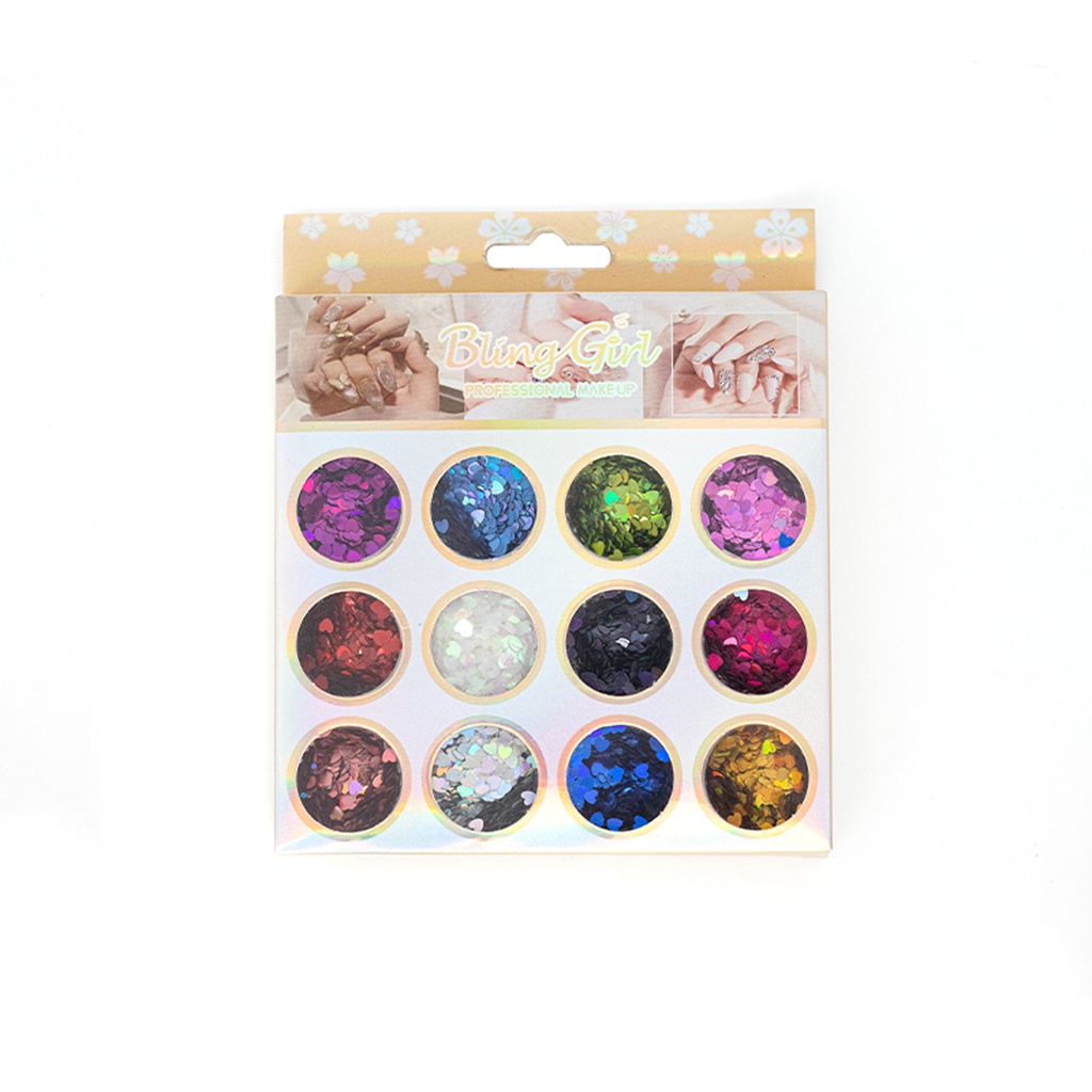 Bling Girl Glitters Combo 12 pcs [1012]