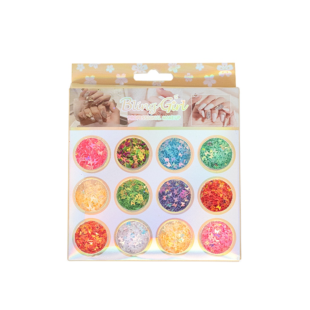 Bling Girl Glitters Combo 12 pcs [1012]