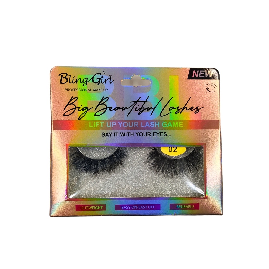 Bling Girl Big Beautiful Lashes[ S23MP67 ]