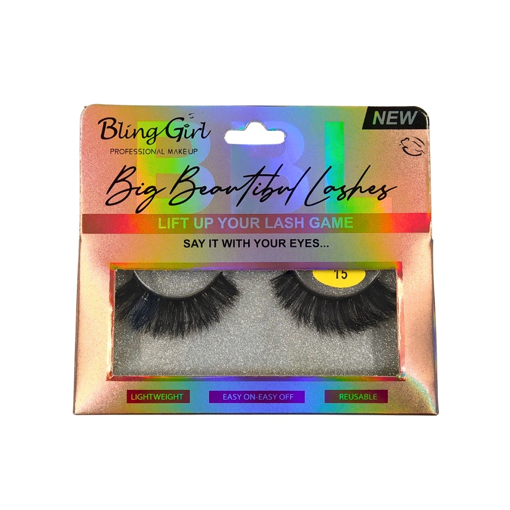 Bling Girl Big Beautiful Lashes[ S23MP67 ]