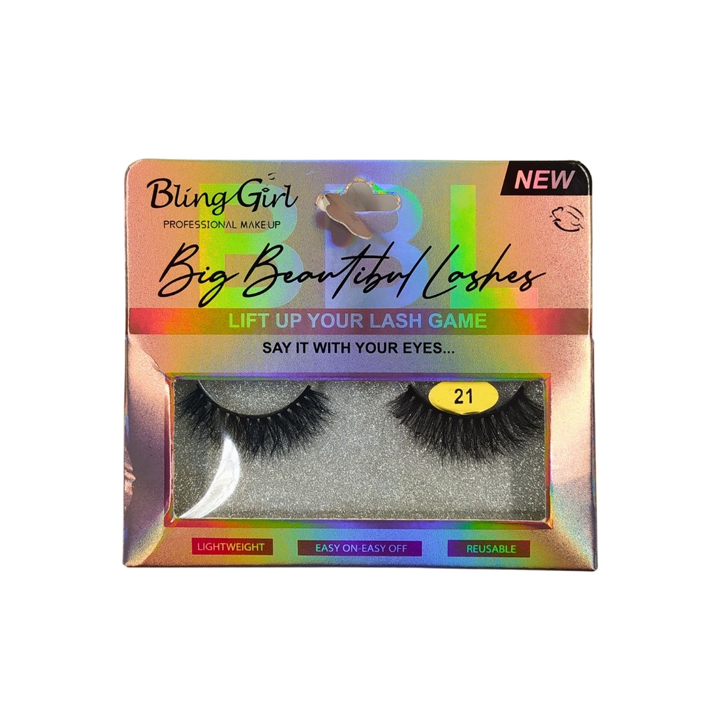 Bling Girl Big Beautiful Lashes[ S23MP67 ]