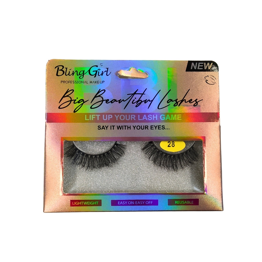 Bling Girl Big Beautiful Lashes[ S23MP67 ]