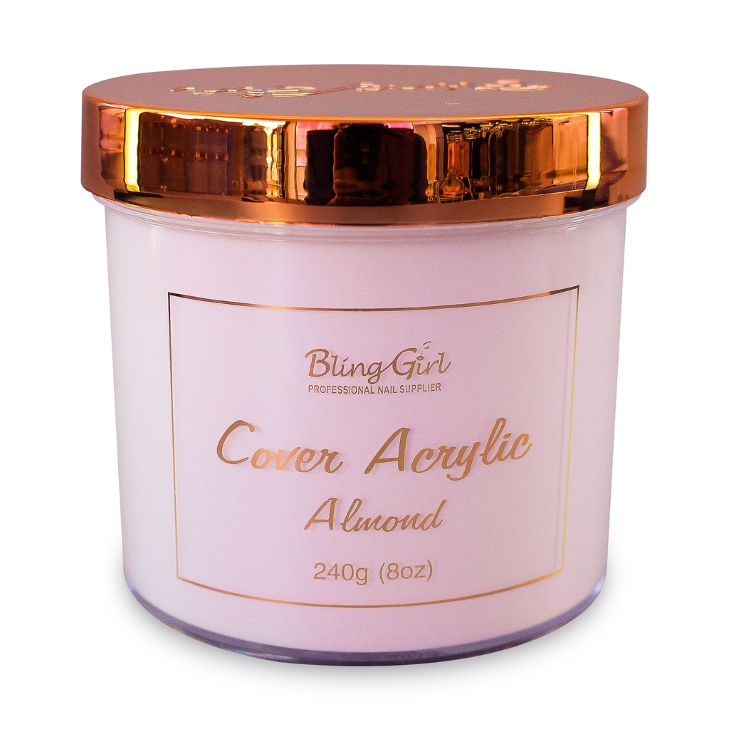 Bling Girl Rose Gold Acrylic Powder 240G [S09P10]