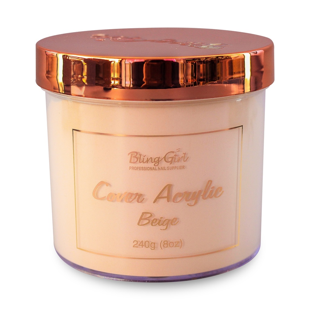 Bling Girl Rose Gold Acrylic Powder 240G [S09P10]