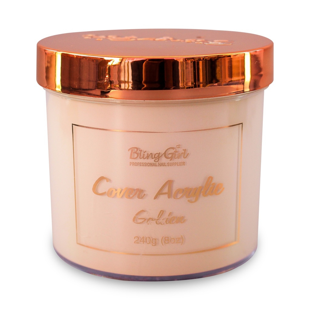 Bling Girl Rose Gold Acrylic Powder 240G [S09P10]