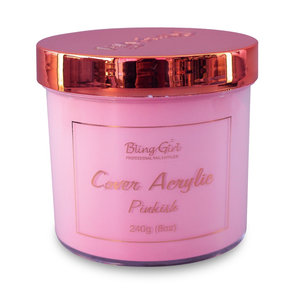 Bling Girl Rose Gold Acrylic Powder 240G [S09P10]