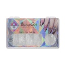 Bling Girl BG-105 Matte Oval Full Cover Press On Soft Tips 504 pcs [2637]