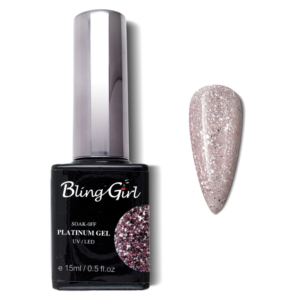 Bling Girl Glamorous Platinum Gel [3142]