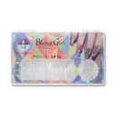 Bling Girl BG-88 Stiletto French Tip Press On Soft Tips 504 pcs [3500]