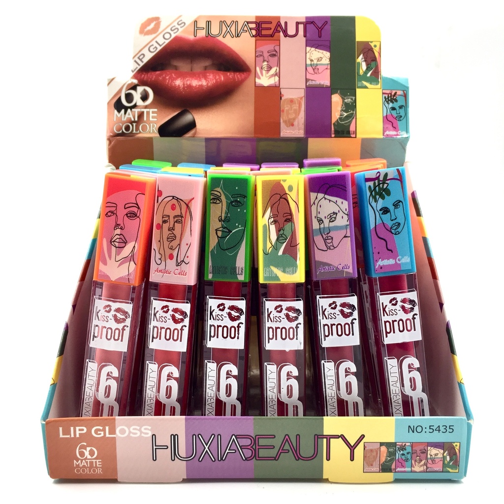 Huxia Beauty Artistic Cells Kiss-Proof Lip Gloss [6055]