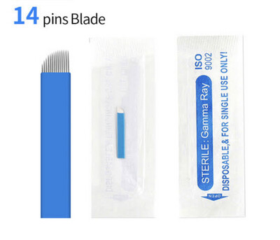 Pure Aesthetician Sterile Microblading Blades 14 pin [5425]