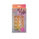 Bling Girl BG-14 French Tip Press On Soft Tips 100 pcs [7683]