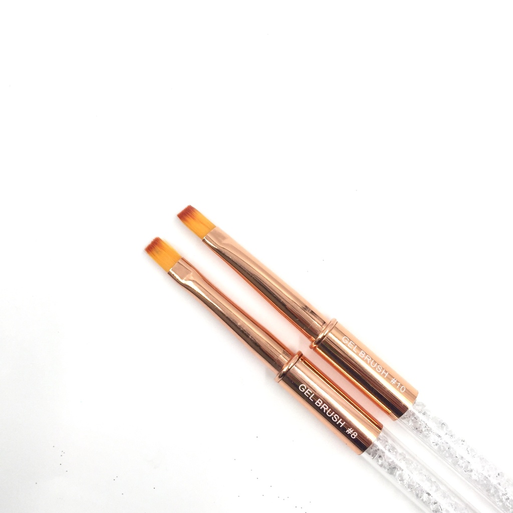 Bling Girl Rose Gold Individual Gel Brush [6365]