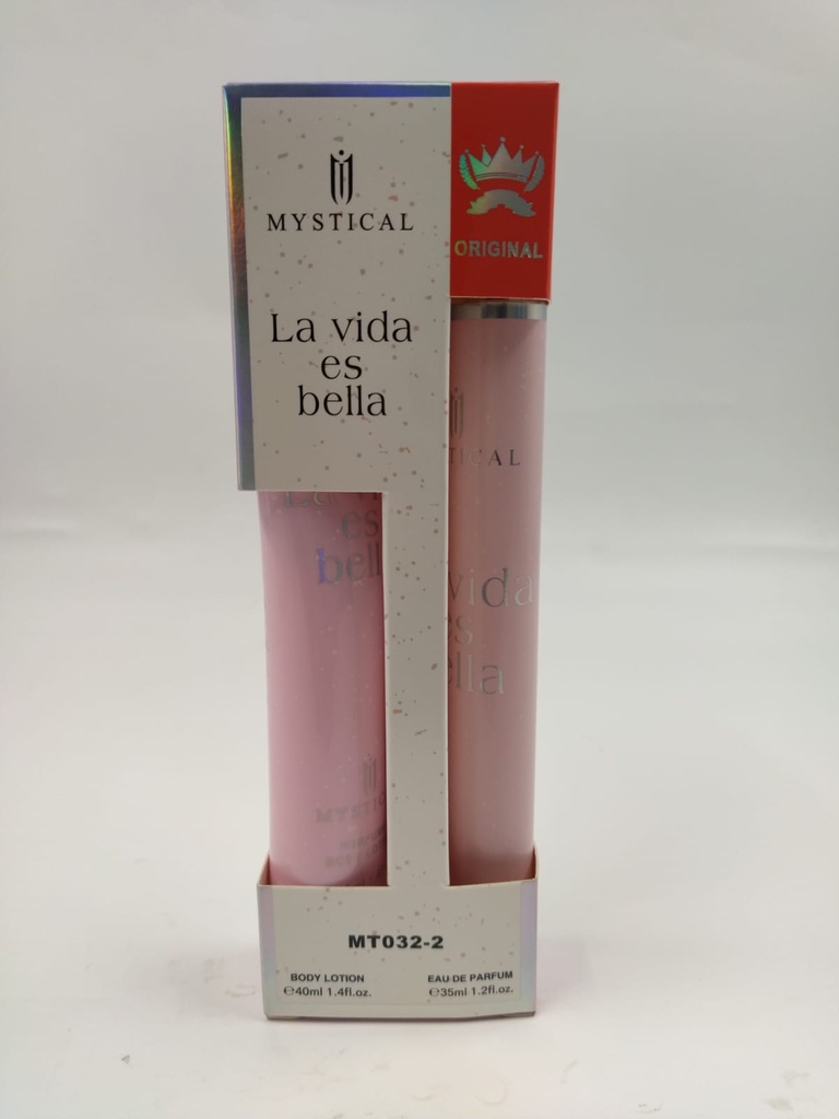 Mystical La vida es bella Perfume and Lotion Set [ S11P105 ]