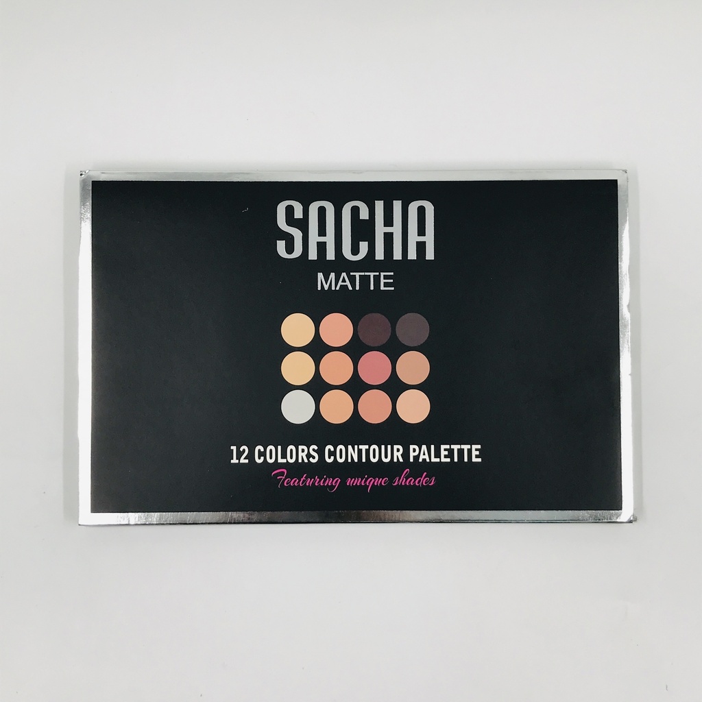 SACHA Matte Contour Palette 12 Colours [ S11P19 ]