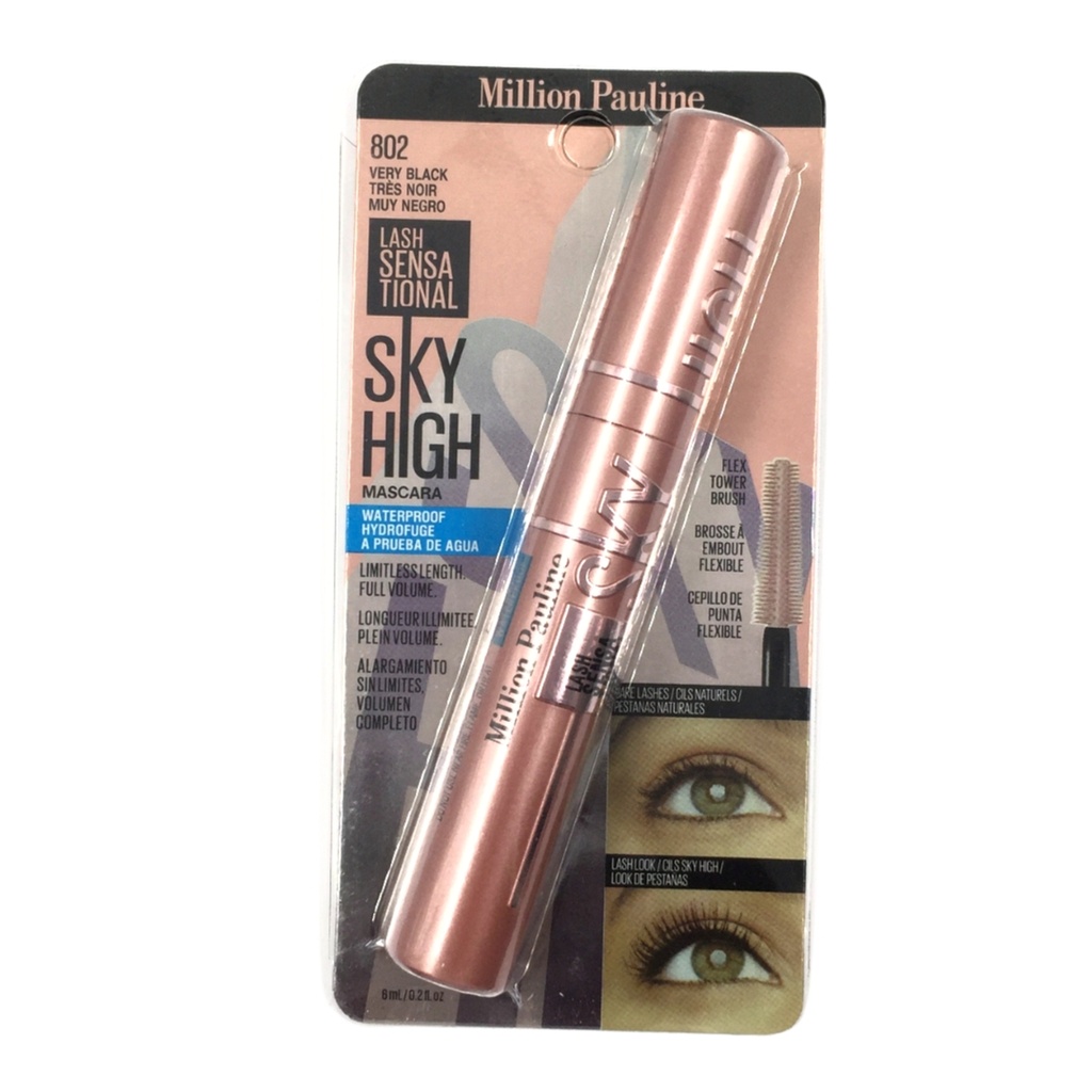 Million Pauline Sky High Waterproof Mascara [ S23FP70 ]