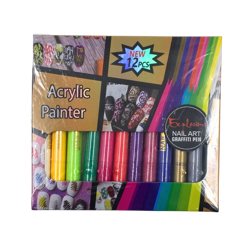 Acrylic Nail Art Graffiti Pen [ S23FP139 ]