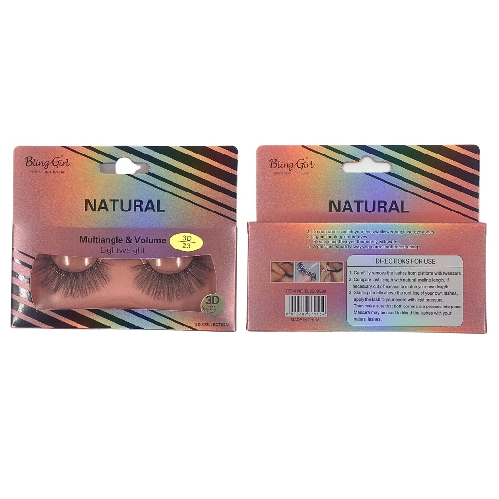 Bling Girl Multiangle And Volume Lashes [ S23MP65 ]