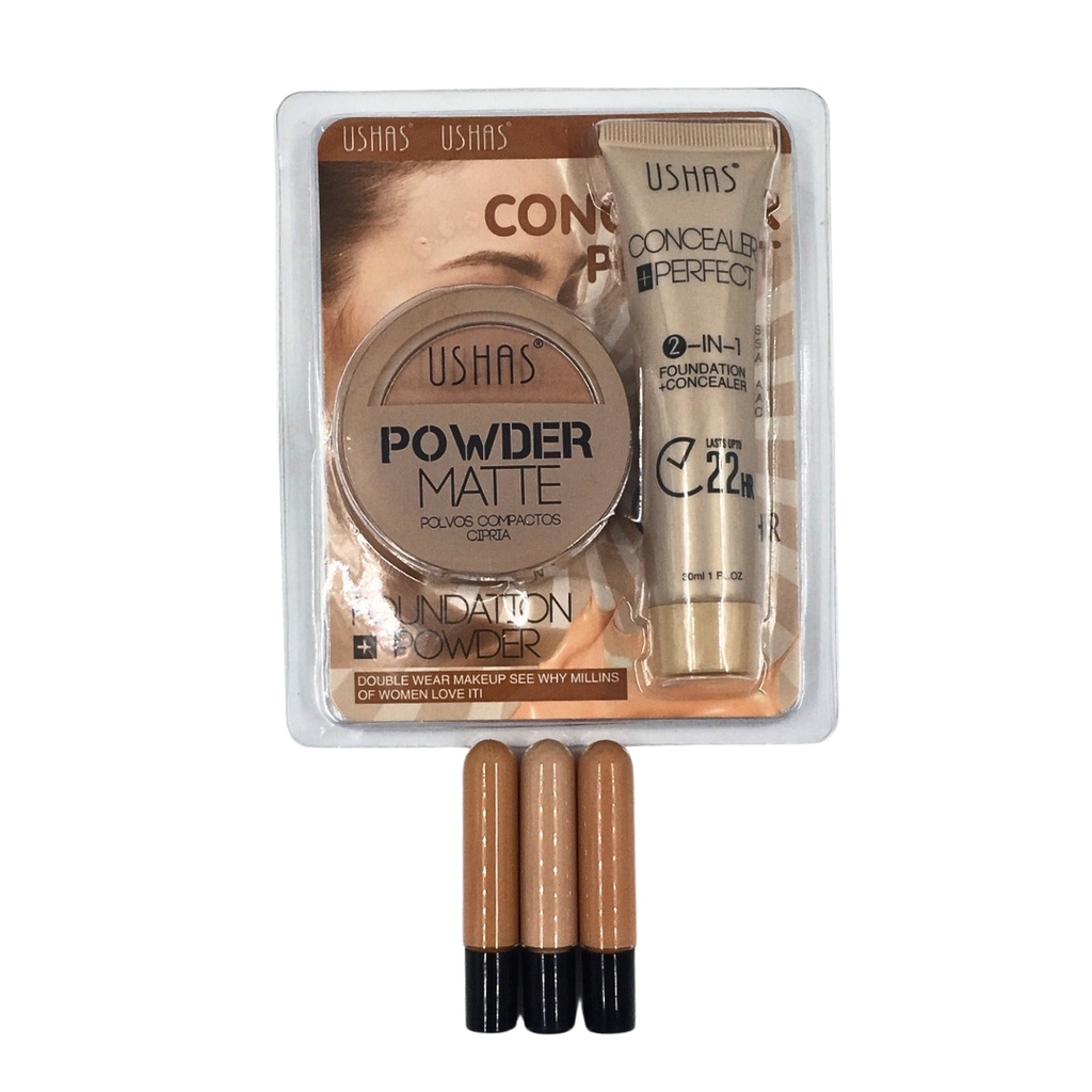 Ushas Matte Powder &amp; Concealer [ S23AP82 ]