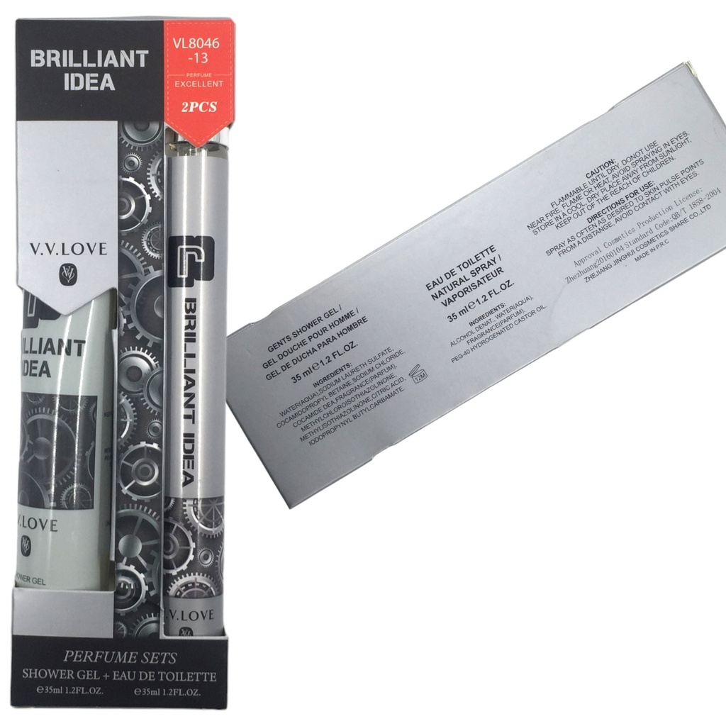 V.V Love Brilliant Idea Lotion &amp; Eau de Toilette [S2305P46]