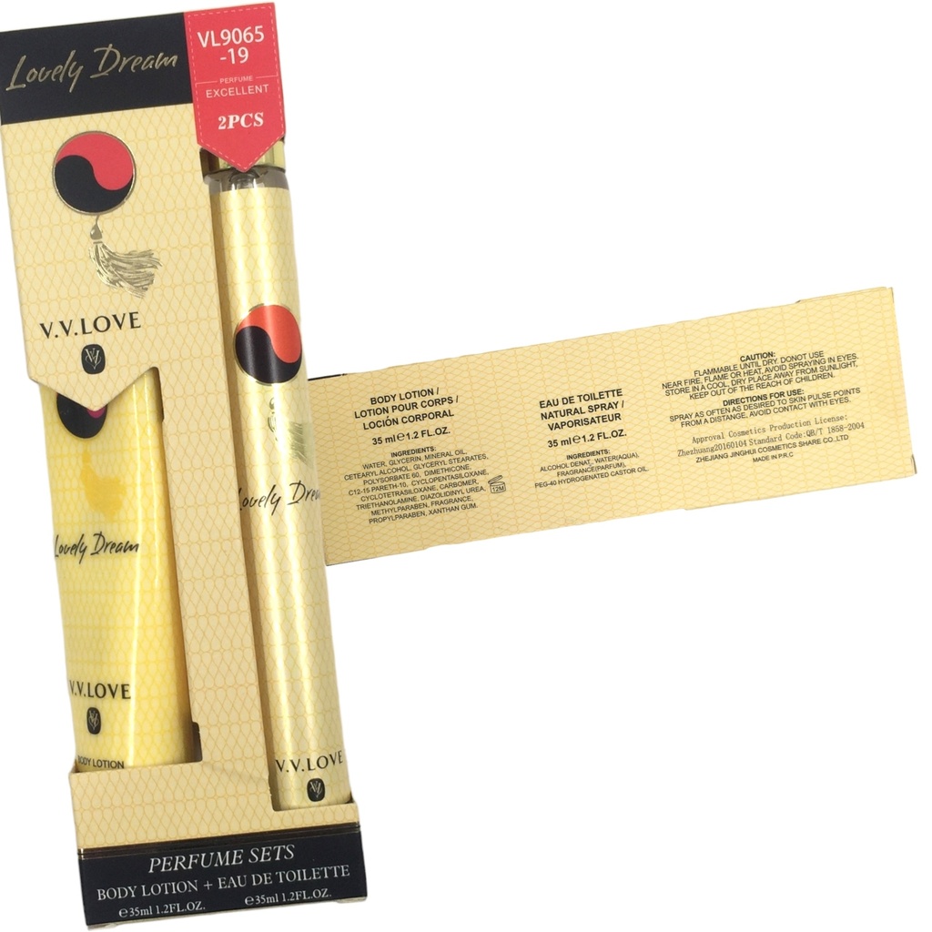 V.V Love Lovely Dream  Lotion&amp;Eau de Toilette  [ S2305P60 ]