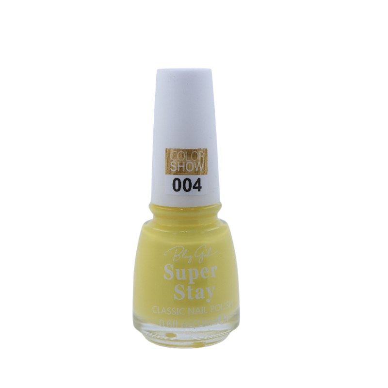 Bling Girl SUPER STAY CLASSIC NAIL POLISH18ml  004#[S2401P03]