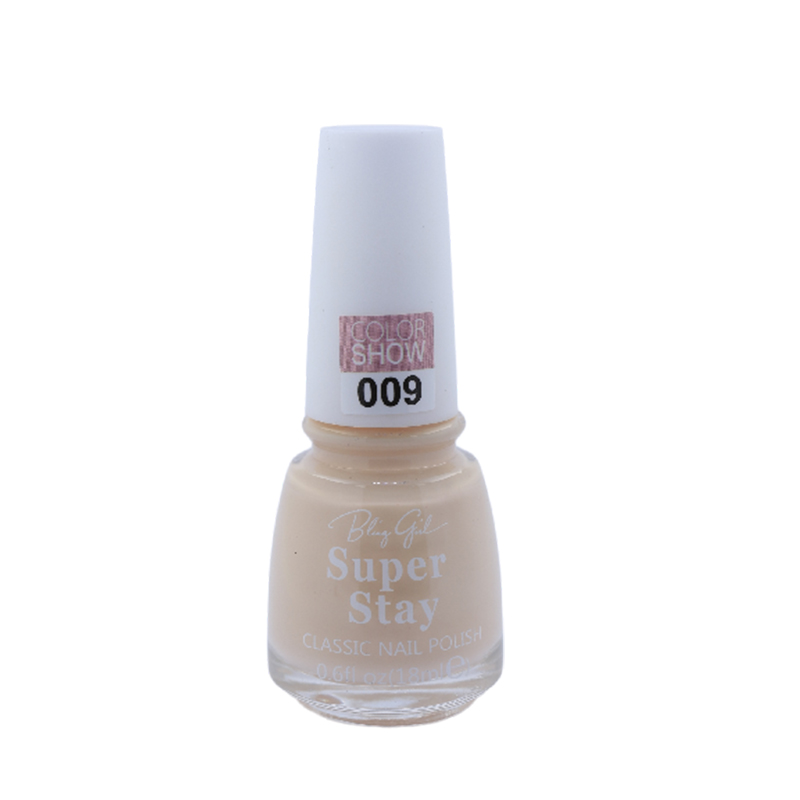 Bling Girl SUPER STAY CLASSIC NAIL POLISH18ml  009#[S2401P03]