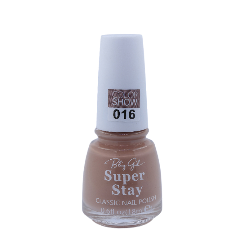 Bling Girl SUPER STAY CLASSIC NAIL POLISH18ml  016#[S2401P03]