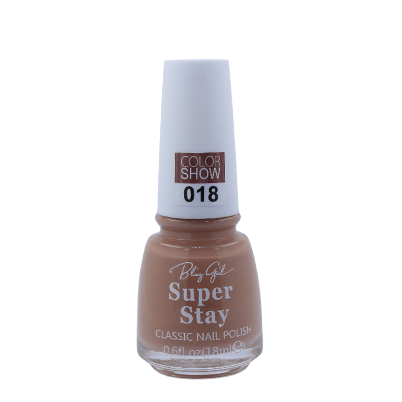 Bling Girl SUPER STAY CLASSIC NAIL POLISH18ml  018#[S2401P03]